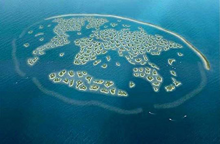 dubai world islands. dubai world islands