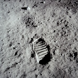 Huella Neil Armstrong en la Luna (NASA)